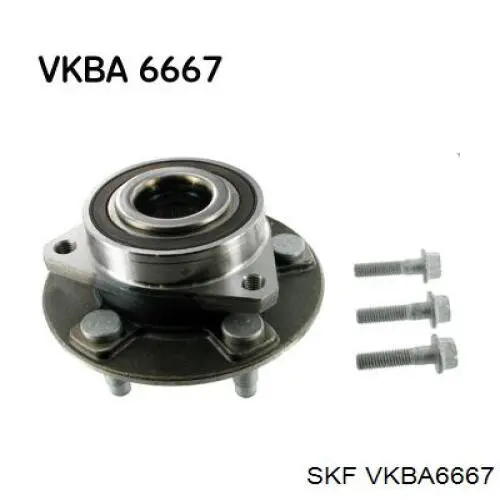 VKBA 6667 SKF ступица задняя