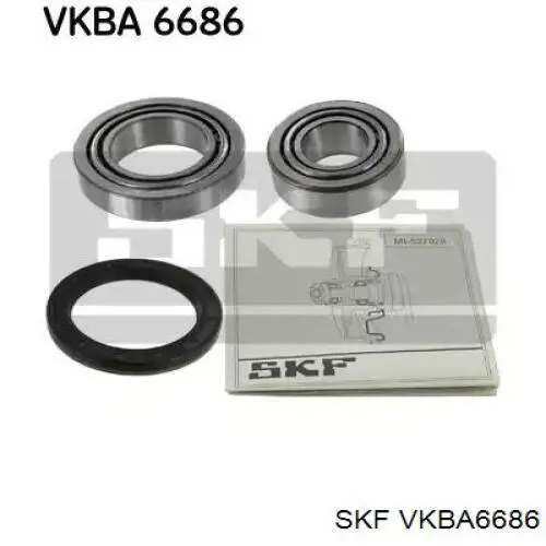 VKBA 6686 SKF подшипник ступицы передней