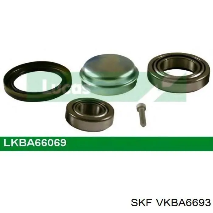 Купить VKBA6693 SKF Подшипник передней ступицы