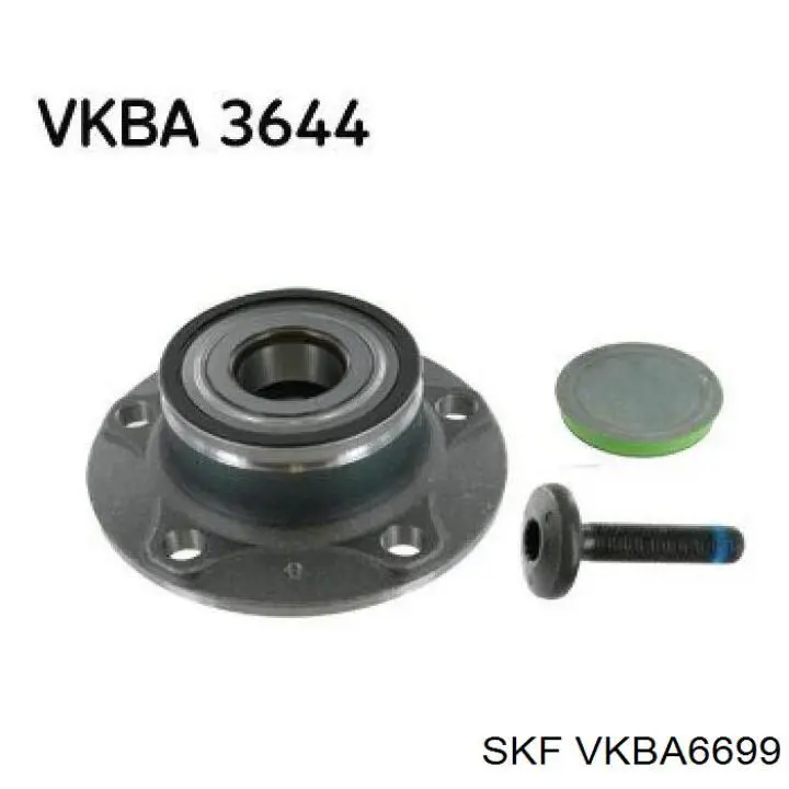 VKBA 6699 SKF cubo dianteiro