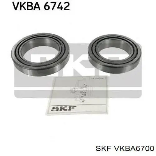 VKBA6700 SKF Подшипник ступицы задней