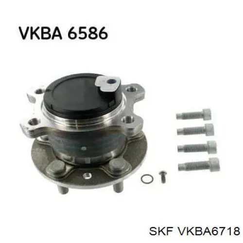 VKBA 6718 SKF cubo traseiro