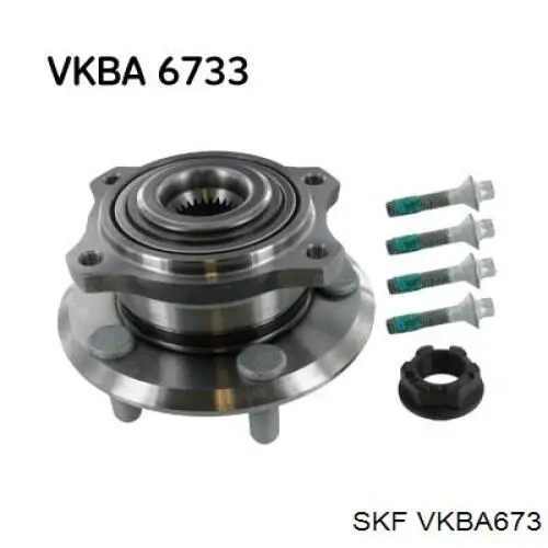 Подшипник задней ступицы VKBA673 SKF