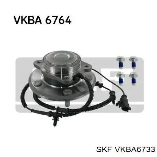 VKBA6733 SKF ступица передняя