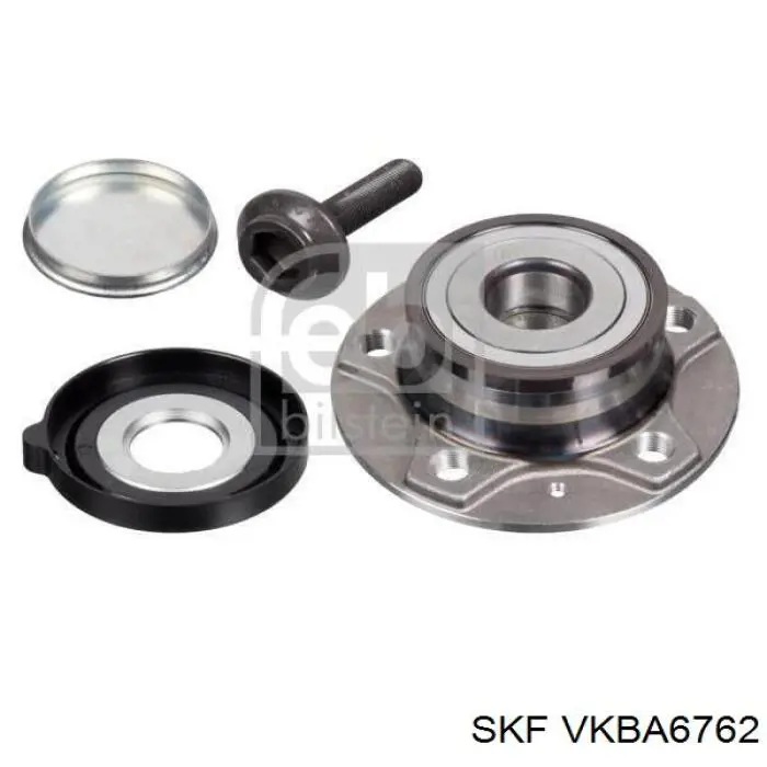 Cubo de rueda, Eje trasero VKBA6762 SKF