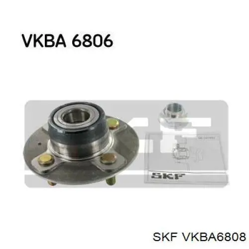 VKBA6808 SKF ступица задняя