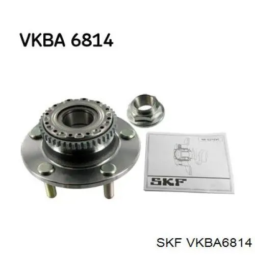 Ступица задняя VKBA6814 SKF