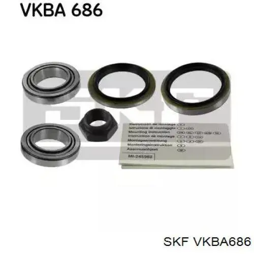 Подшипник ступицы VKBA686 SKF