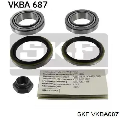 VKBA687 SKF подшипник ступицы передней