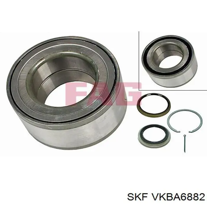 Подшипники задней ступицы SKF VKBA6882 цена, от 49.06 USD