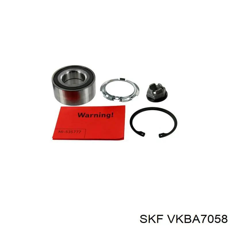 VKBA7058 SKF Ступица задняя