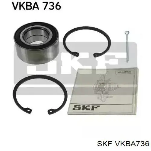 Підшипник маточини передньої VKBA736 SKF