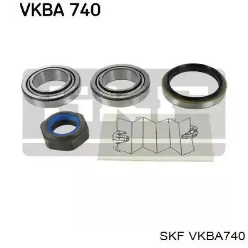 VKBA740 SKF подшипник ступицы передней