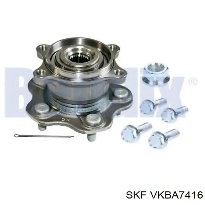 VKBA7416 SKF cubo traseiro