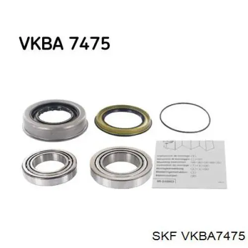 VKBA7475 SKF подшипник ступицы передней