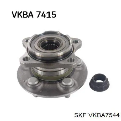 Купить VKBA7544 SKF Задняя шпиндель