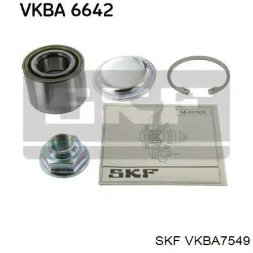 Ступичный подшипник передний SKF VKBA7549