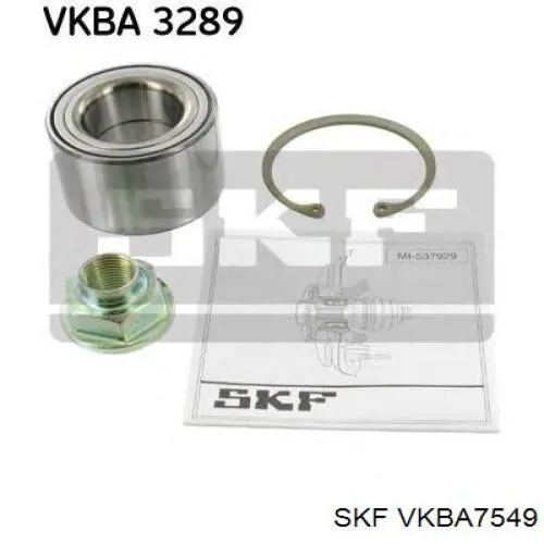 Подшипник ступицы VKBA7549 SKF