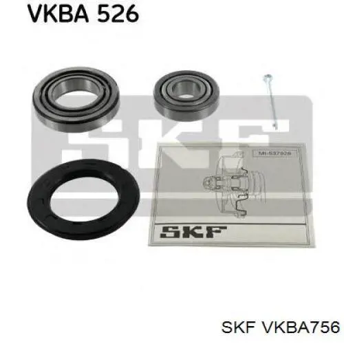 Комплект подшипника ступицы колеса SKF VKBA756 цена, от 17.64 USD