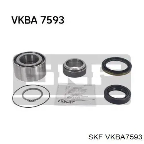 Подшипник полуоси заднего моста VKBA7593 SKF