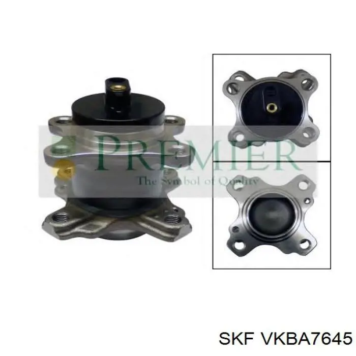 Ступица заднего колеса SKF VKBA7645