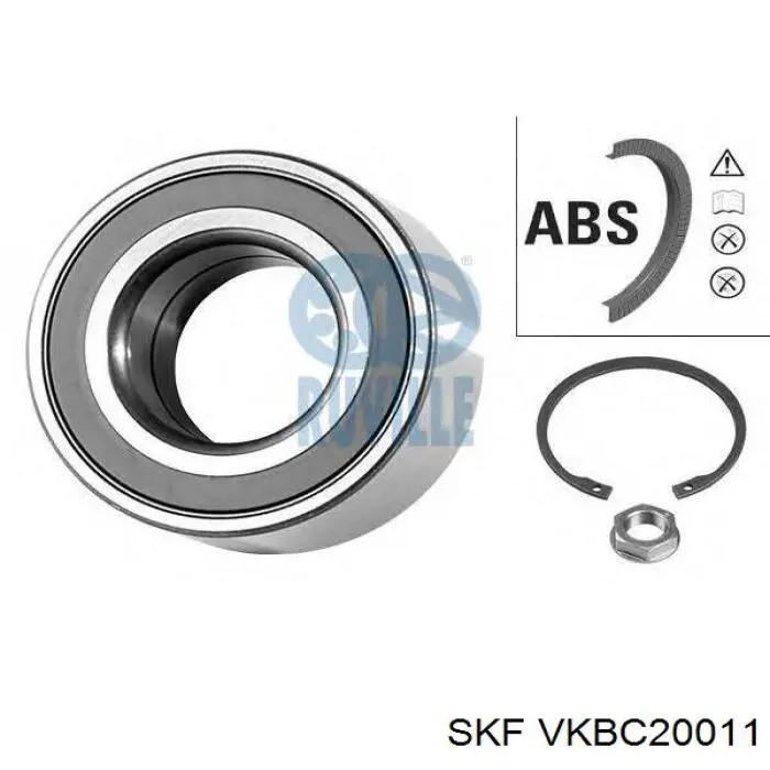 Подшипник ступицы VKBC20011 SKF