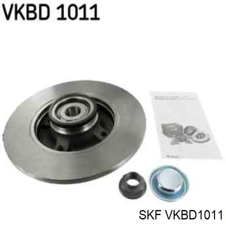 Диск тормозной задний SKF VKBD1011