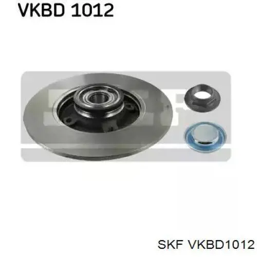 Диск тормозной задний SKF VKBD1012