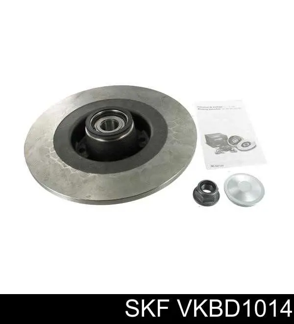 Диск тормозной задний SKF VKBD1014