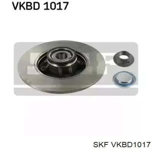 VKBD1017 SKF диск тормозной задний