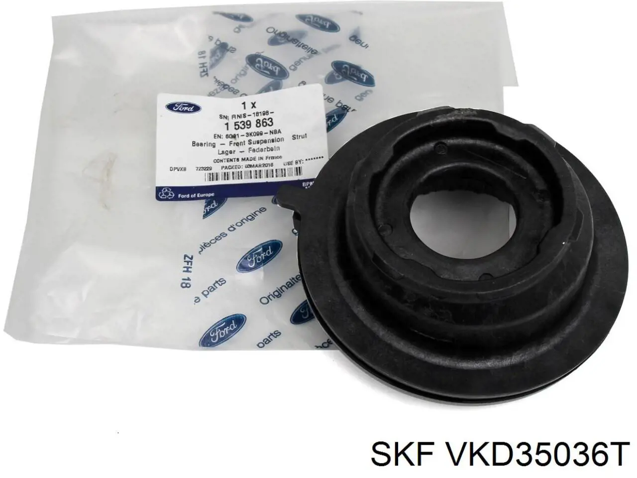 Опорный подшипник амортизатора VKD35036T SKF