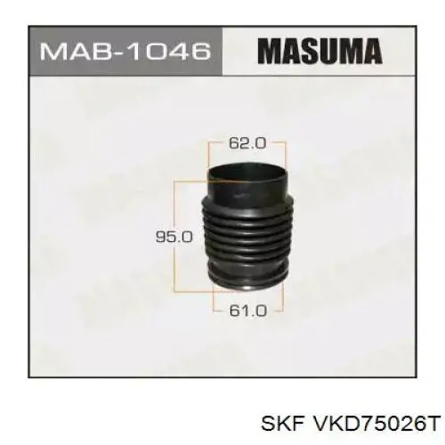 Опорный подшипник амортизатора VKD75026T SKF