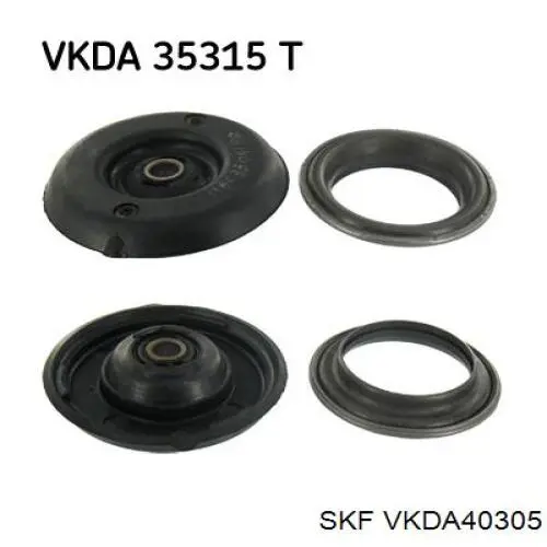 Опора амортизатора заднего VKDA40305 SKF