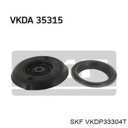 Буфер (отбойник) амортизатора переднего + пыльник VKDP33304T SKF
