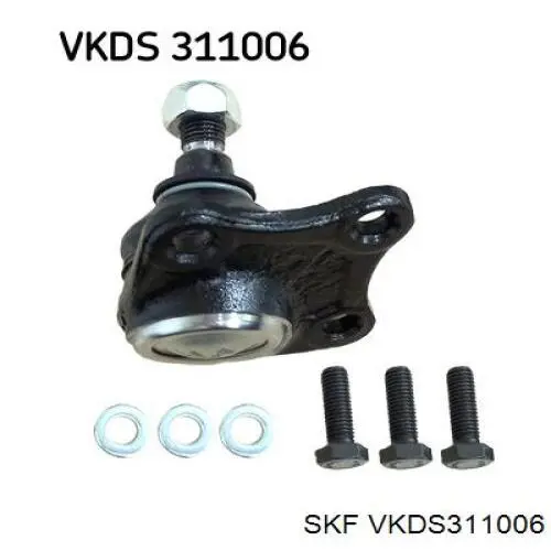 Купить VKDS311006 SKF Шаровая опора, нижняя, левая