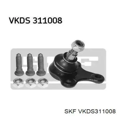 Кульова опора, нижня, ліва VKDS311008 SKF