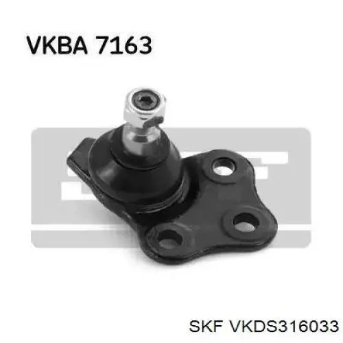 VKDS316033 SKF suporte de esfera inferior