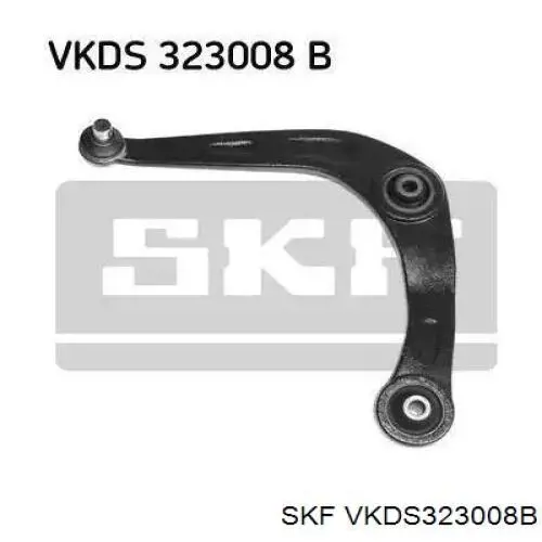 VKDS 323008 B SKF braço oscilante inferior esquerdo de suspensão dianteira
