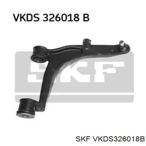 VKDS 326018 B SKF braço oscilante inferior direito de suspensão dianteira