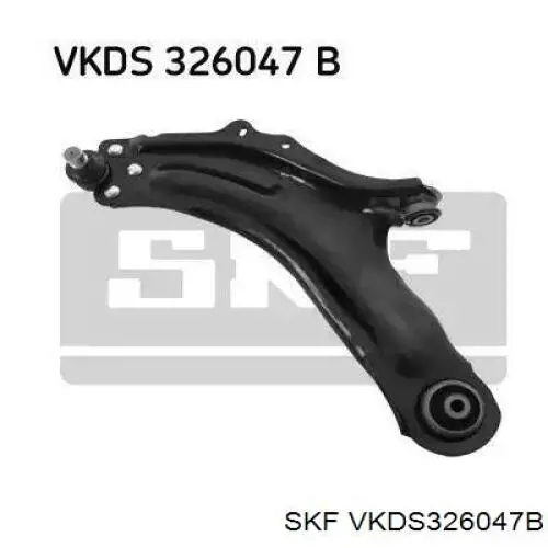 VKDS 326047 B SKF braço oscilante inferior esquerdo de suspensão dianteira