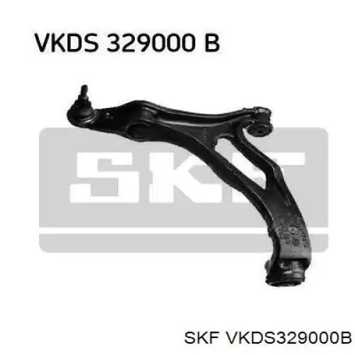 VKDS 329000 B SKF braço oscilante inferior esquerdo de suspensão dianteira