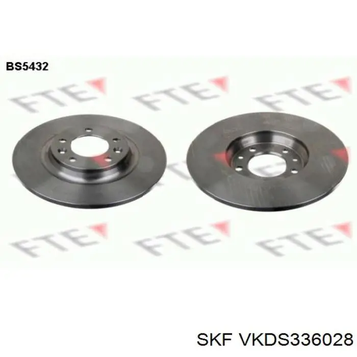 Купить VKDS336028 SKF Сайлентблок нижний передней подвески