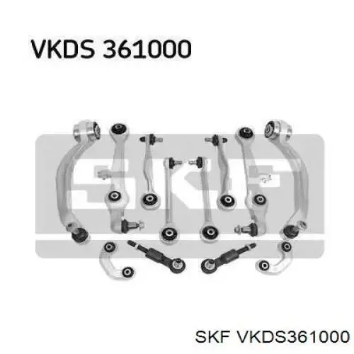 VKDS361000 SKF kit de braços oscilantes de suspensão dianteira