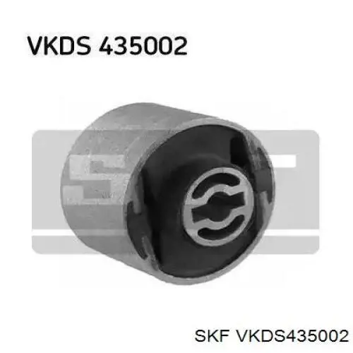 VKDS 435002 SKF bloco silencioso dianteiro de braço oscilante traseiro longitudinal
