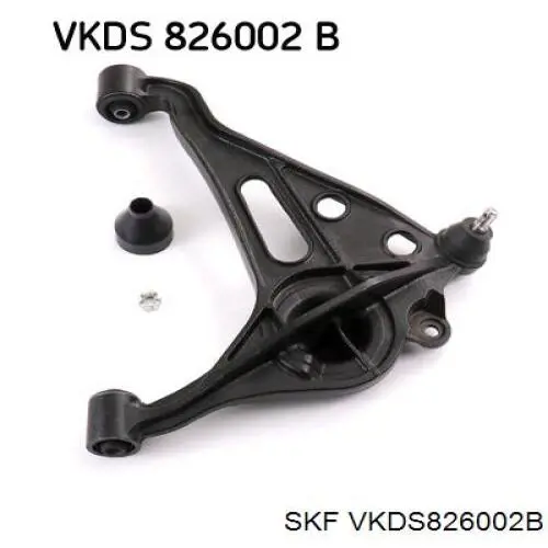 VKDS 826002 B SKF braço oscilante inferior esquerdo de suspensão dianteira