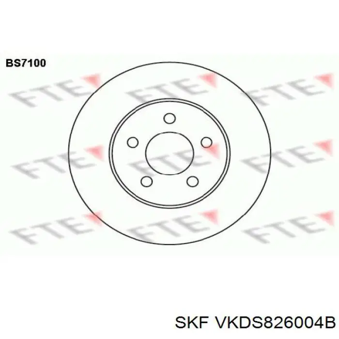 Купить VKDS826004B SKF Нижний правый рычаг передней подвески