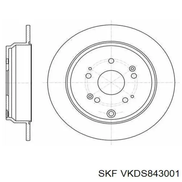 VKDS843001 SKF Стойка переднего стабилизатора