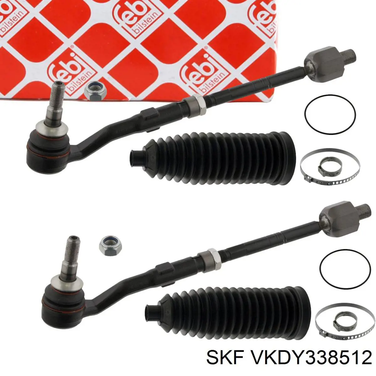Тяга рулевая в сборе SKF VKDY338512 цена, от 38.92 USD
