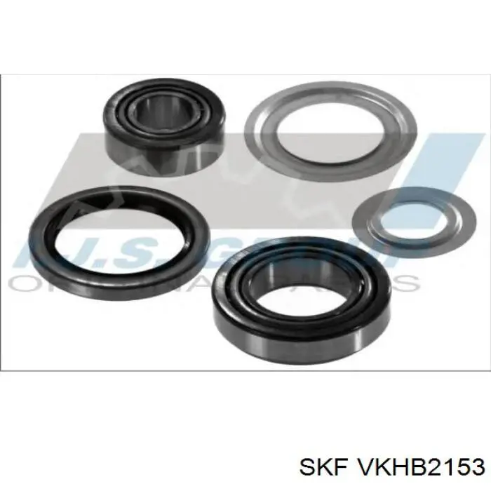 Купить VKHB2153 SKF Подшипник передней ступицы