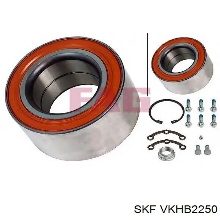 Cojinete externo del cubo de la rueda delantera VKHB2250 SKF